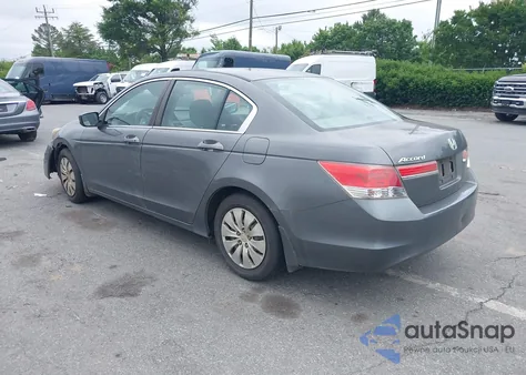 2012 Honda Accord 2.4 Lx из США, поврежденный, VIN 1HGCP2F3XCA221000